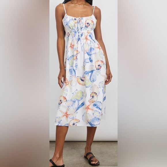 Rails Octavia Seashells  Midi Summer Dress - Picture 1 of 12